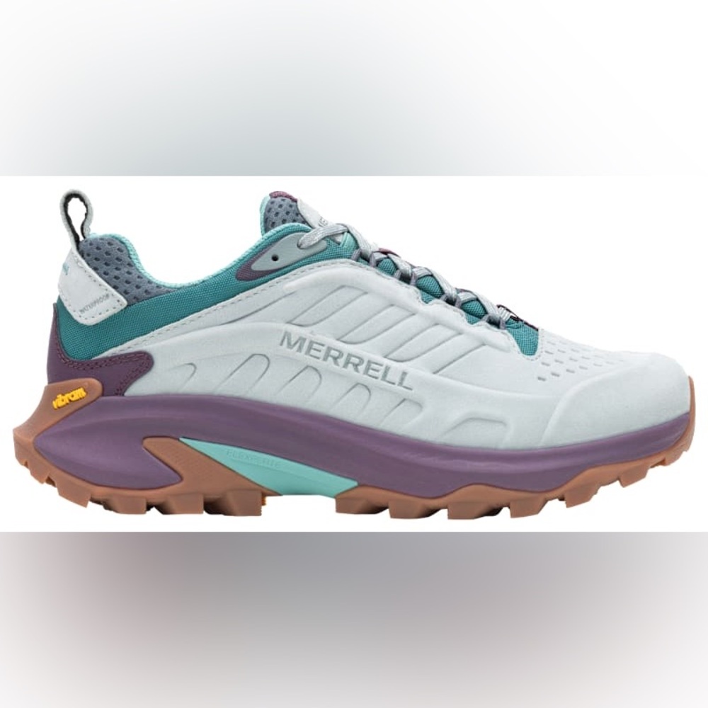 Merrell Merrell Moab Speed 2 Hiking Shoes White and Purple Size 9 - Picture 4 of 12
